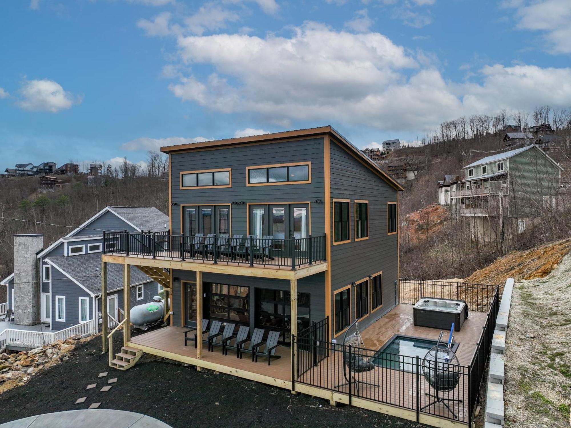 Mountain Mermaid Villa Гетлинбург Екстериор снимка